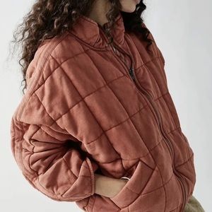 Free people dolman jacket in red bnwt!